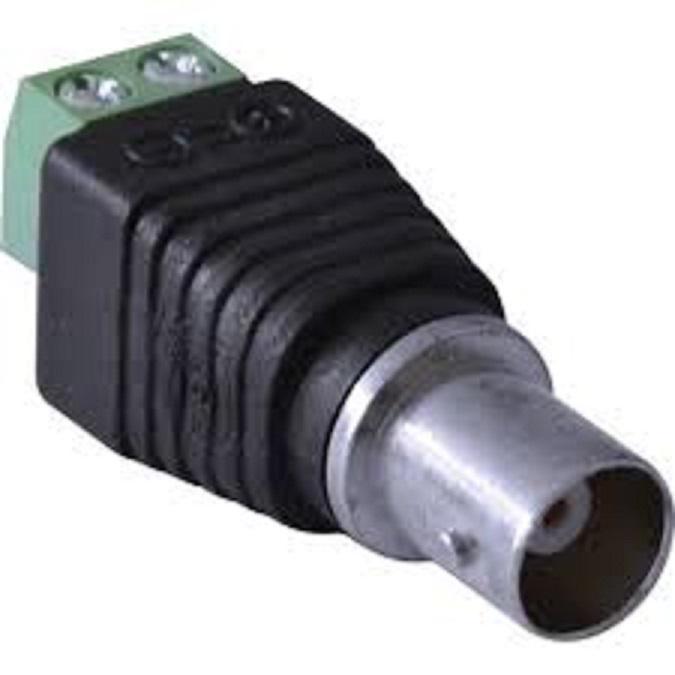 Kit 100 Plug Conector Bnc Com Borne Fêmea - SKU: PRDE8AD7NUXW5RR7