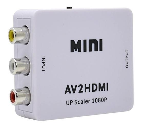 Conversor Rca Av Para Hdmi 1080P Conversão De Áudio E Vídeo - SKU: PRDXFA2KYTMU3Y4Z