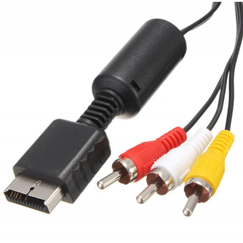 Cabo Av (Rca) Áudio E Vídeo Playstation 1 2 3 Ps1 Ps2 Ps3 - SKU: PRDR6TEG2QE69WGH