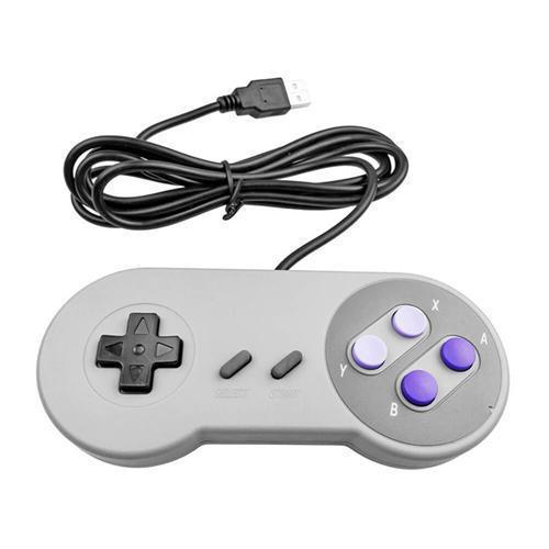 Controle Super Nintendo Usb Pc Snes Joystick - SKU: PRD04AZTD5F9XBKG