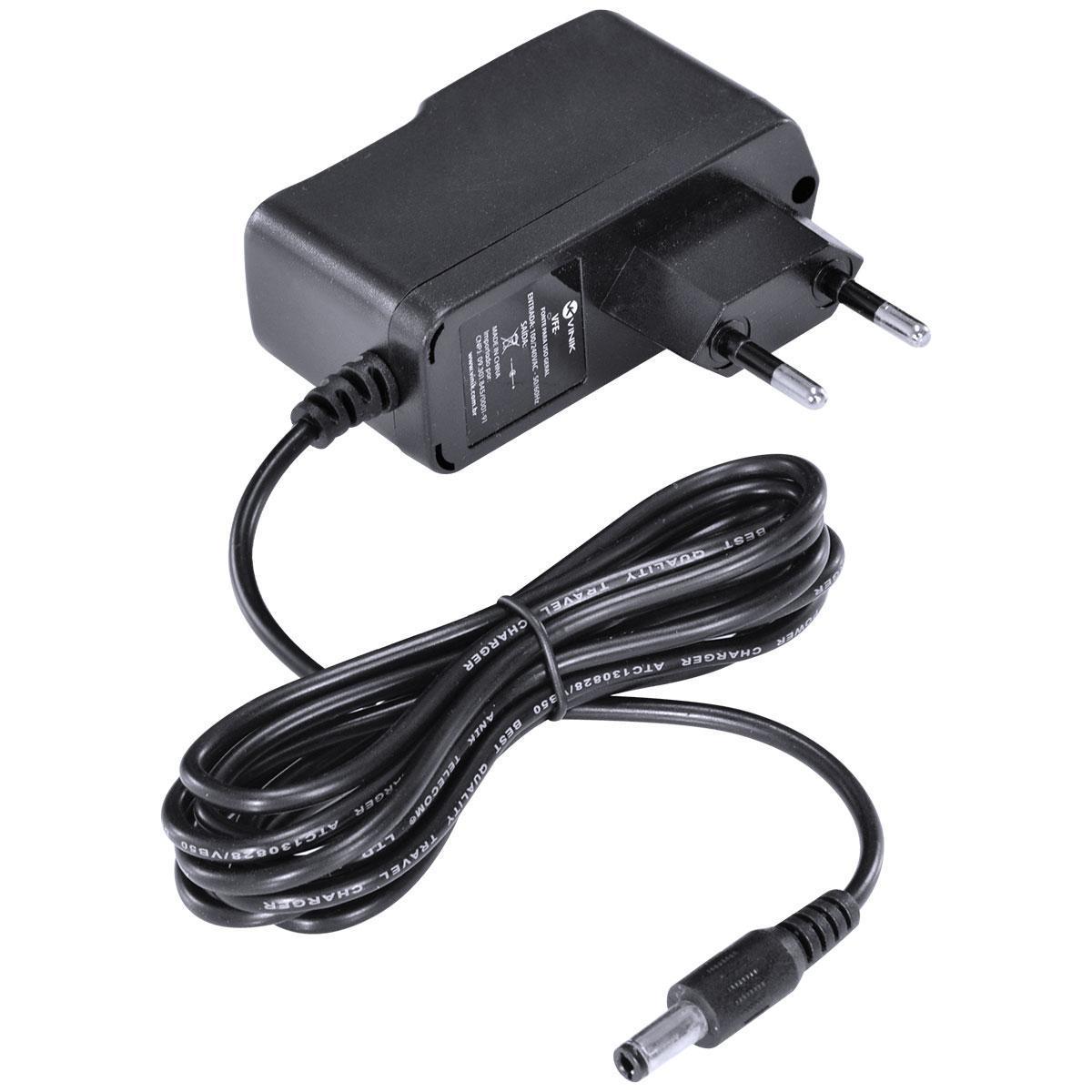 Kit 10X Fonte 12V 2A Blindada Bivolt Fio 1M Plug P4 - SKU: 5767657657567HYTYTJUTJTYJ