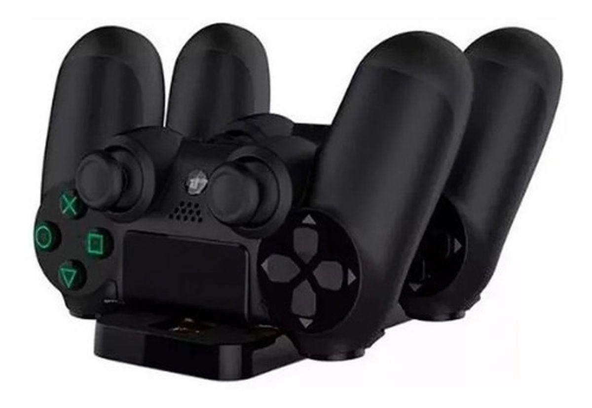 Base Dock Ps4 Carregador Duplo Controles Playstation 4 Slim - SKU: PRD6PKBSF6LCUUXF