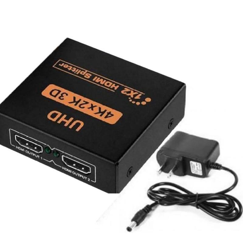 Splitter 2 Saidas Divisor Sinal Hdmi 1X2 4K 2K 3840 X 2160 - SKU: 3D32S2SWQ77UHDMI4K