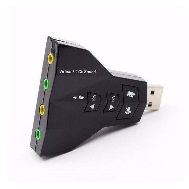 Adaptador Placa De Som 7.1 Usb Fone Microfone Pc Notebook - SKU: PRDMN19HYI85YW1Q