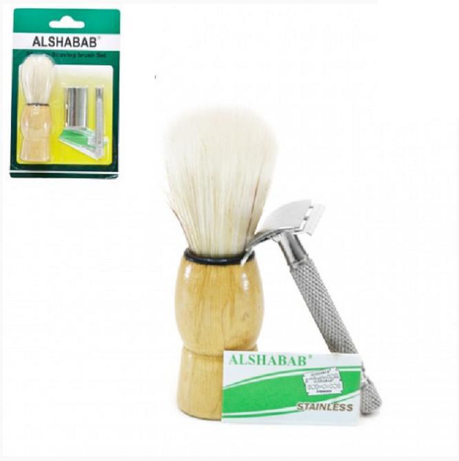 Aparelho De Barbear Retro Lamina E Pincel Barber Shop - SKU: PRDVIHIN3HK6XUB7