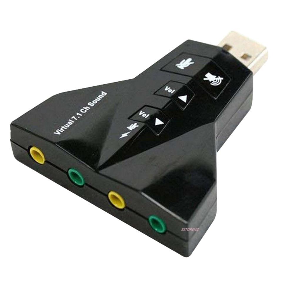 Placa De Som Usb 7.1 Canais Adaptador Externo Usb - Xt-2031 - SKU: PRDTK33SN8RIQAMD