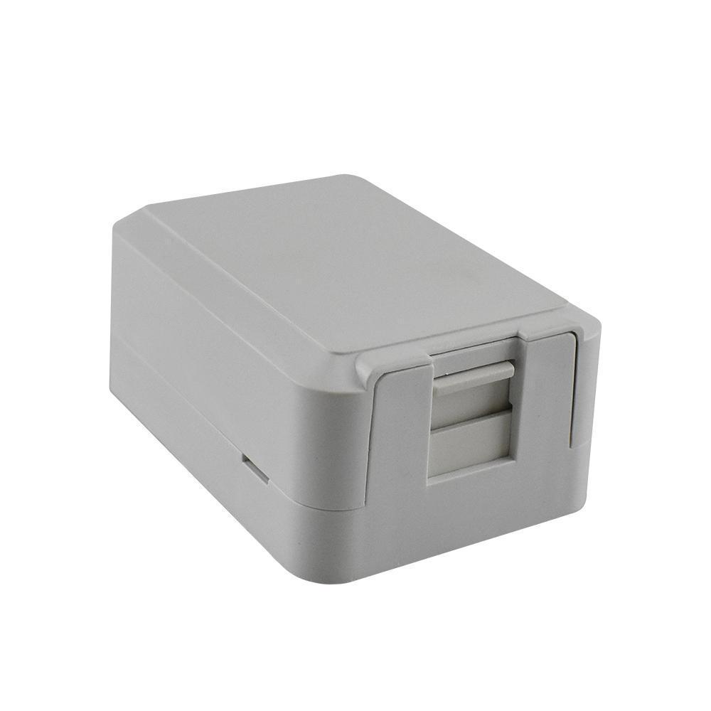 Caixa Sobrepor Multitoc Para Keystone 1 Entrada Branca - SKU: PRDY3LLQIP68XCN7