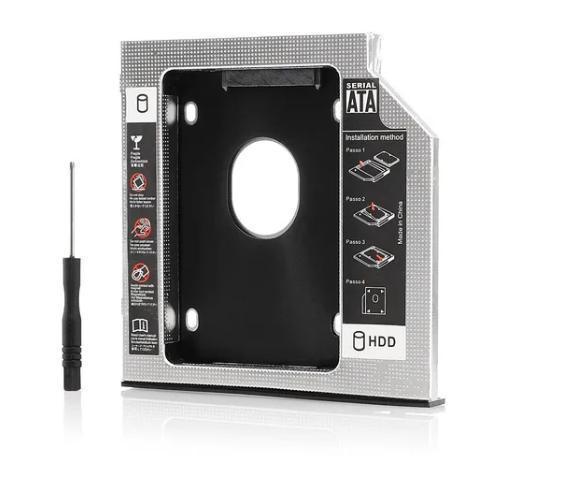 Adaptador Case Caddy Hd Ssd Sata 2.5 Gaveta Notebook 12,7Mm - SKU: PRDHY9UGPSG8CH5H