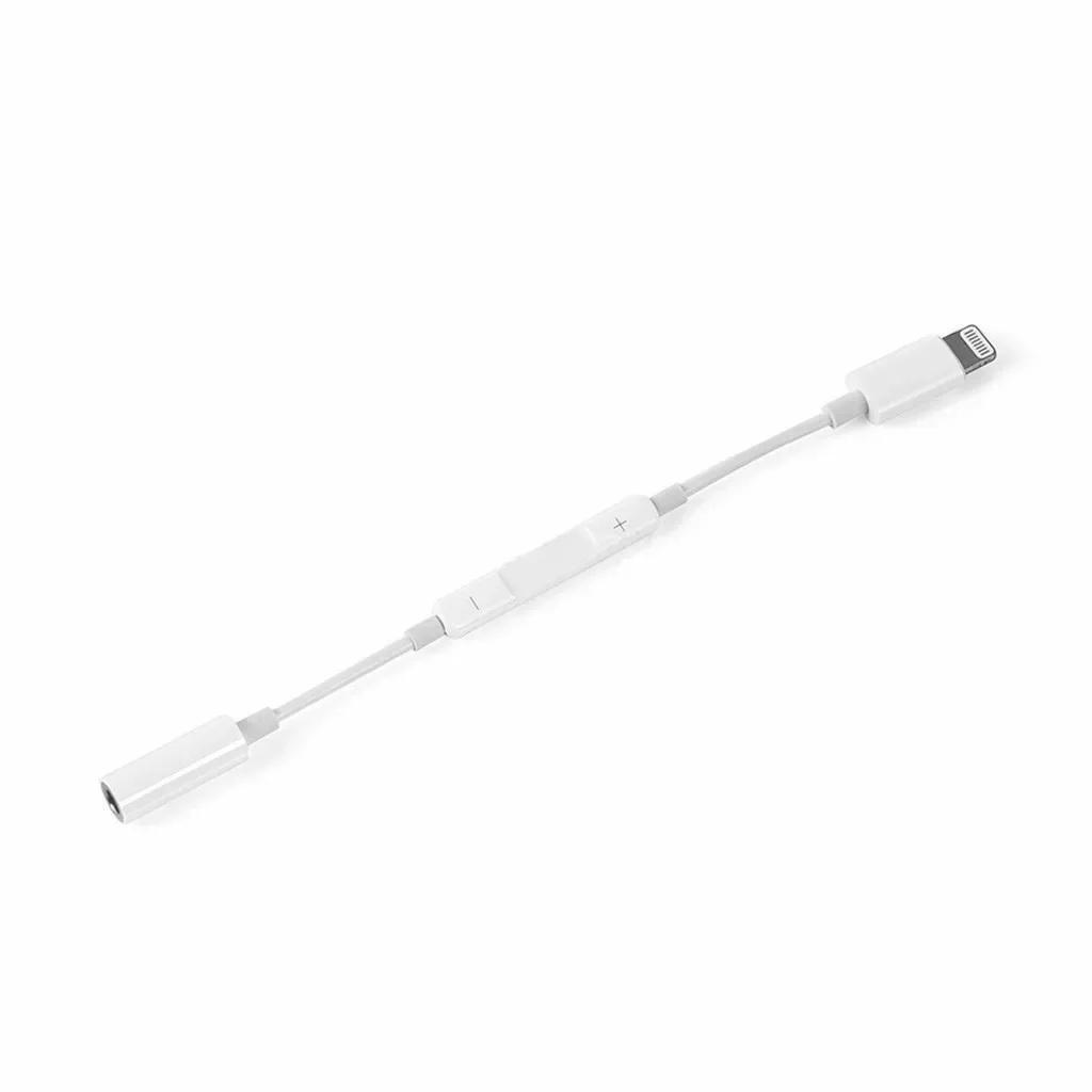 Adaptador Lightning Iphone Jack Cabo 3.5Mm Headphone Com Controle Volume - SKU: PRDXYUG5N8AHIKMX