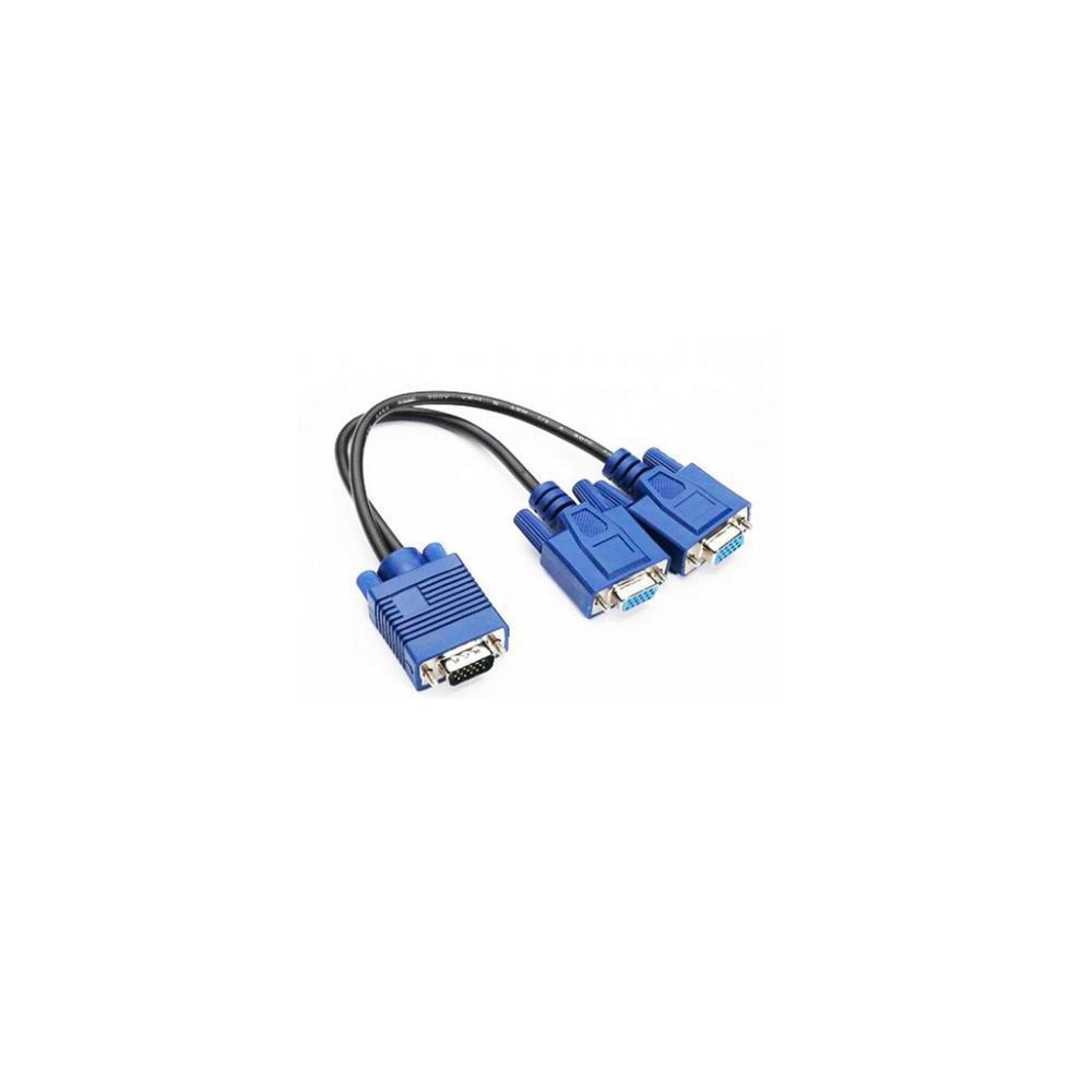 Cabo Y Vga Dex Cb0125 Com Duas Saidas Vga Femeas - SKU: PRD44Z4VD47F7KEU