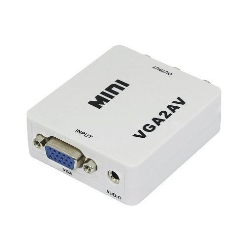 Adaptador Conversor Vga Para Av Rca C/ Áudio P2 Barato - SKU: PRD161HRVCOF9DKS
