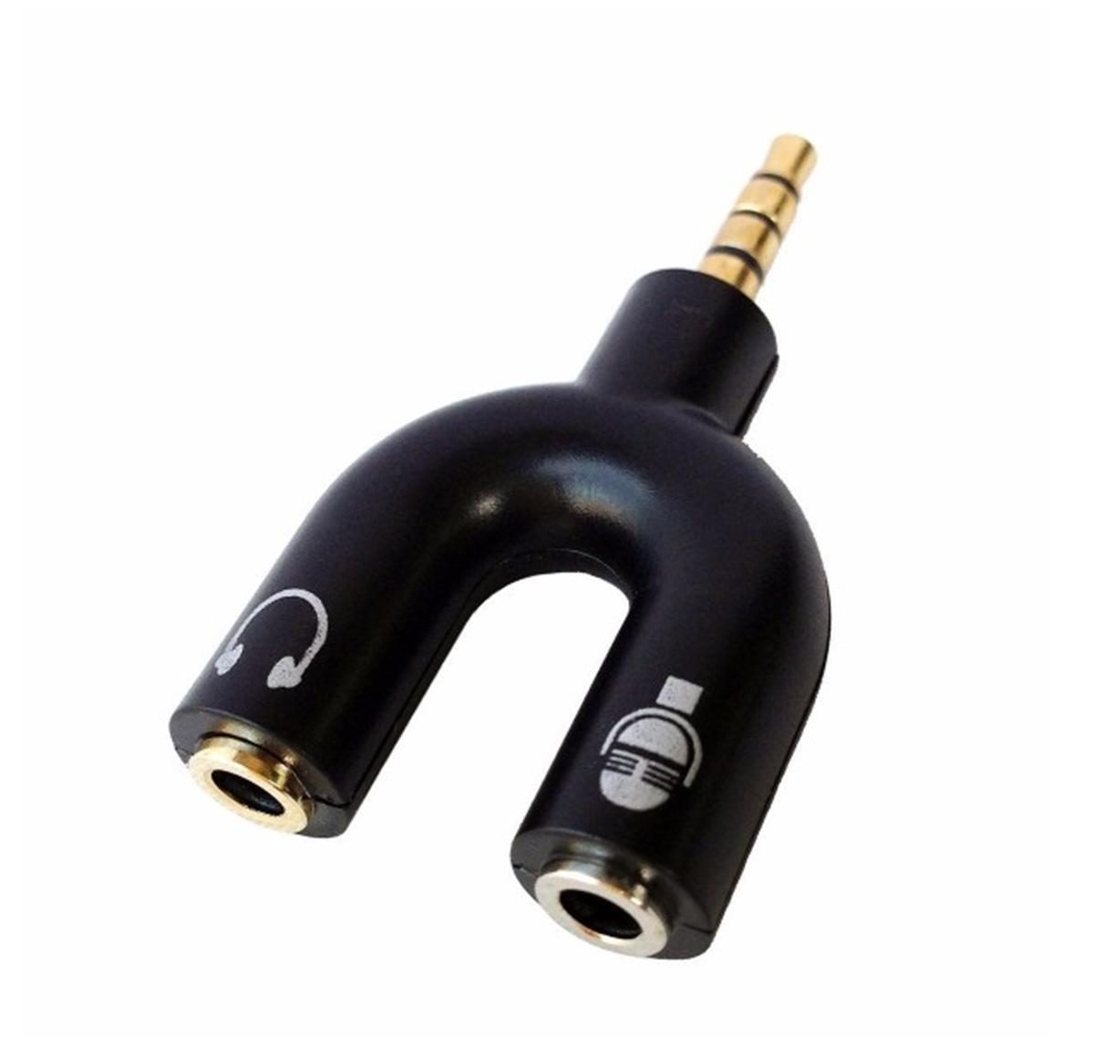 Adaptador De Áudio P3 Fone Microfone - SKU: PRDV78N2XXV2Z285
