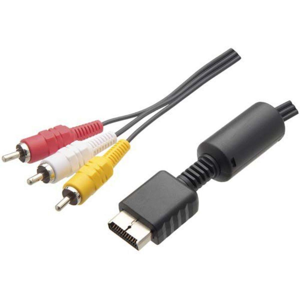 Cabo Av Audio E Video Rca Para Playstation Ps3 Ps2 Ps1 - SKU: PRDJ641M1OG3X601