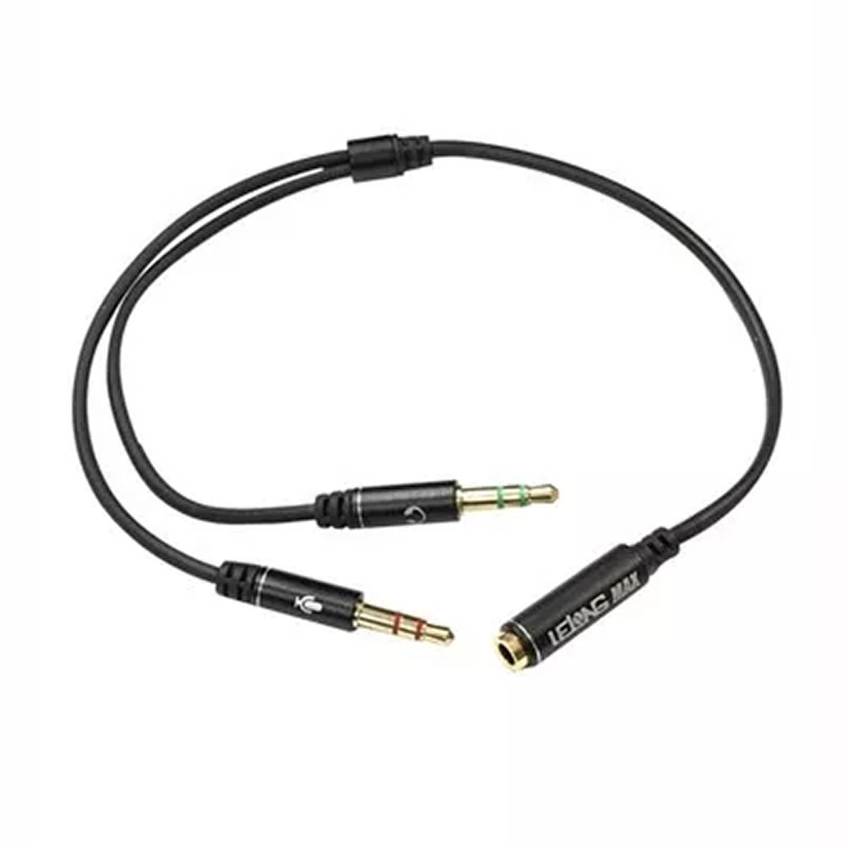 Cabo Adaptador Conversor De Áudio P3/P2 Para Smartphones - SKU: PRD2PM1T349GCPRT