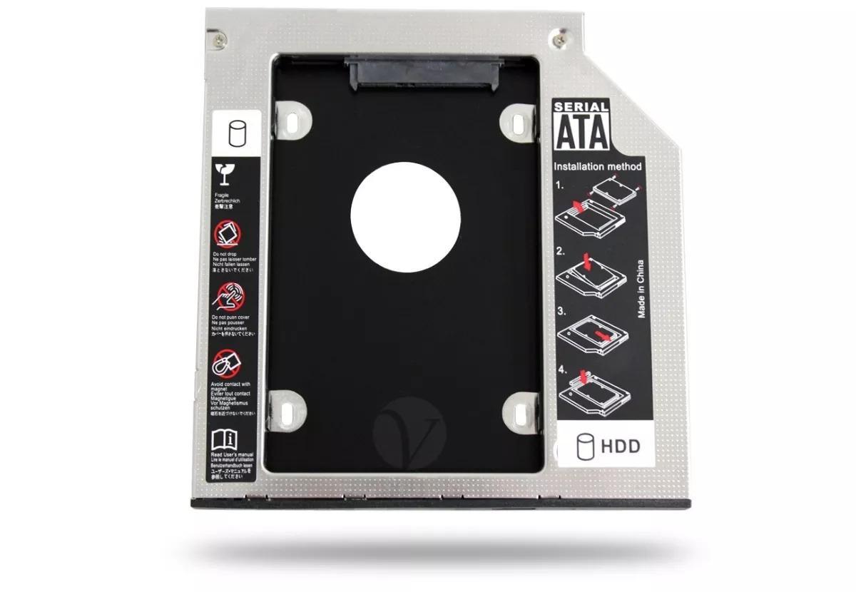 Caddy Adaptador Notebook Para Segundo Hd/Ssd 9,5Mm Sata - SKU: PRDUP50YZG5P3KIW