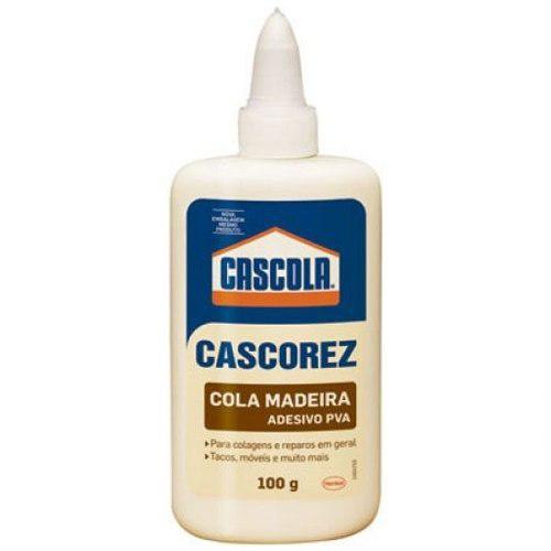 Cola Para Madeira 100g Cascola Cascorez - SKU: PRD8H5NE4M6LT6E8