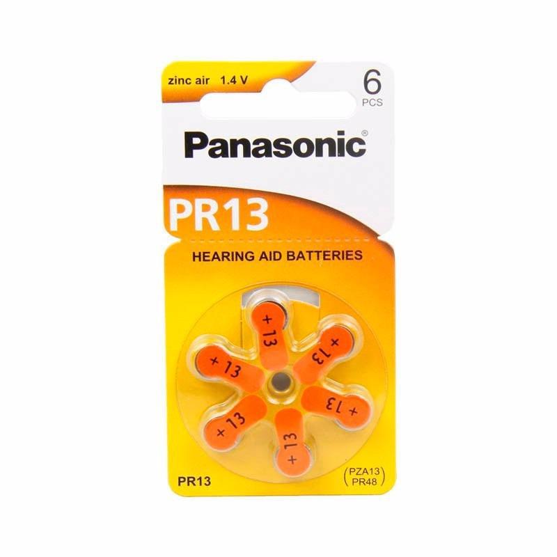 Baterias Aparelho Auditivo Panasonic Modelo Pr13 /Pr48 - SKU: PRD6RLLDMIFJ94BW