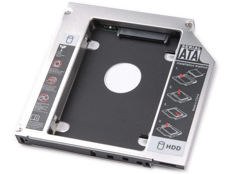 Caddy Adaptador Notebook Para Segundo Hd/Ssd 12,7Mm Sata - SKU: PRDT603IE8X84NQ6