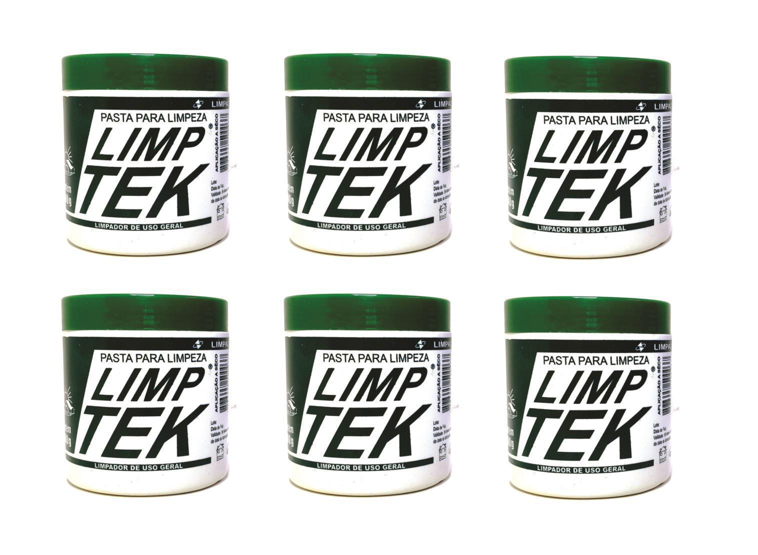 Kit 6 Pastas De Limpeza Lavagem A Seco Limptek 500Gr - SKU: PRDYQ8SNGDEW0TB9
