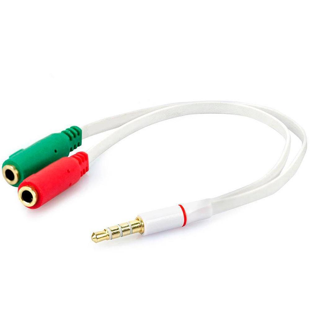 Cabo De Audio Adaptador P2 X 2P2 F Para Headset - SKU: 45t65y5h5hh