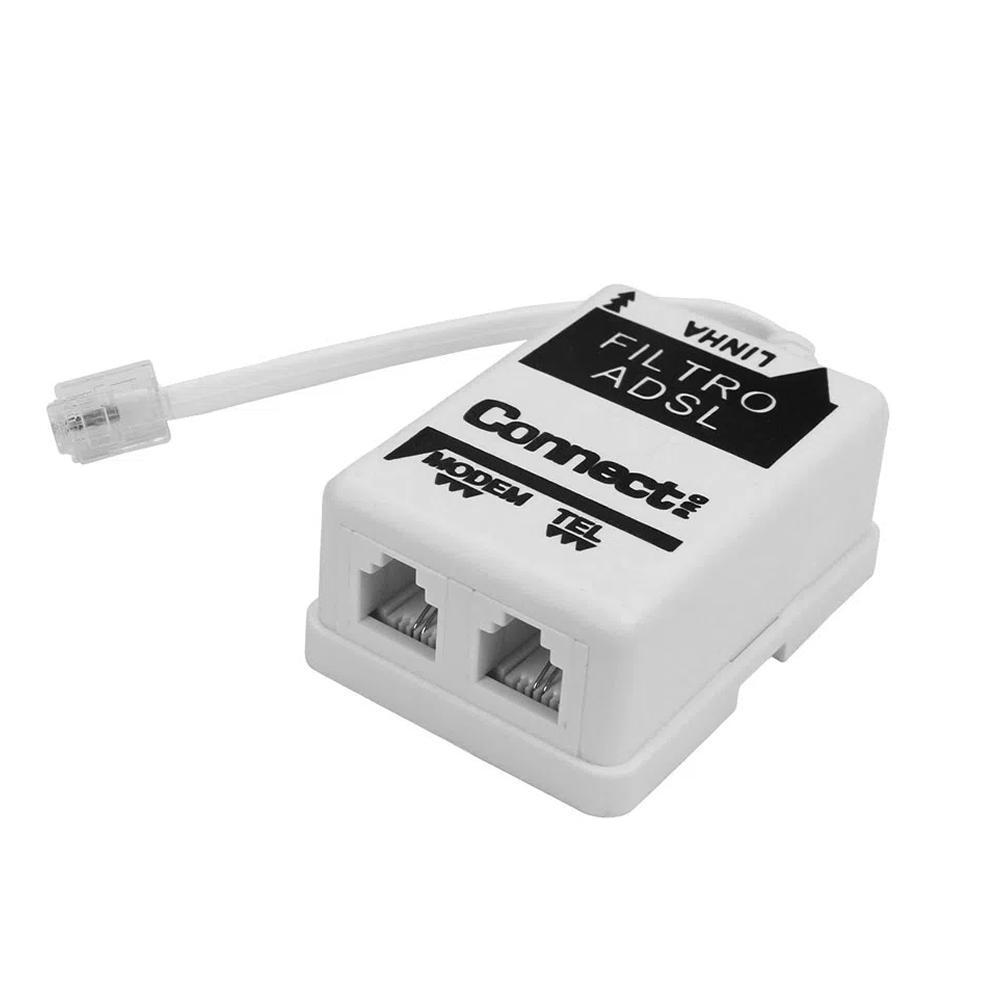 Filtro De Telefone + Pc Adsl 075-7774 Connect Pro - Chipsce - SKU: PRDYAA2KXL75KWY2