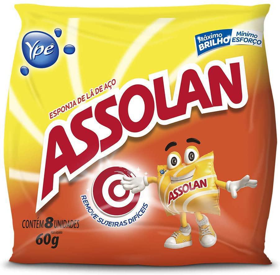 Esponja De Aço Assolan - SKU: PRD1EXE49KJEOYJY