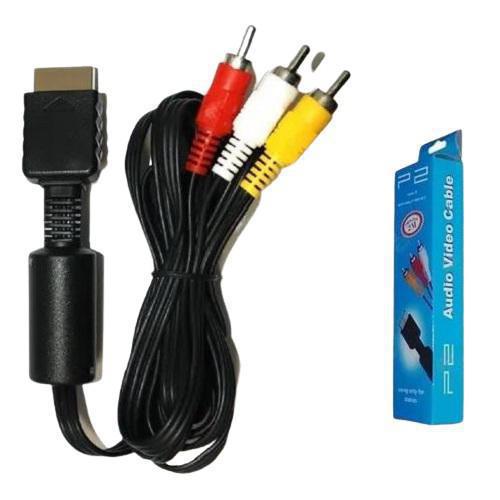 Cabo Áudio E Vídeo Para Playstation 1, Ps2 E Ps3, 1,80M. - SKU: PRDSE83LCSWG81PF
