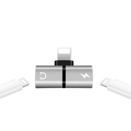 Adaptador 3X1 Musica Ligação Carga Iphone 7 8 X - SKU: 66464411
