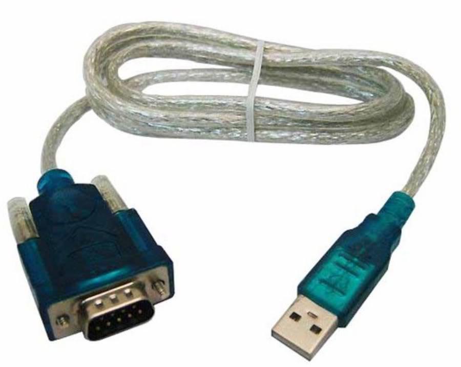 Cabo Adaptador USB para Serial RS232 1 Metro - SKU: PRDD3CTX6CKJLLLJ