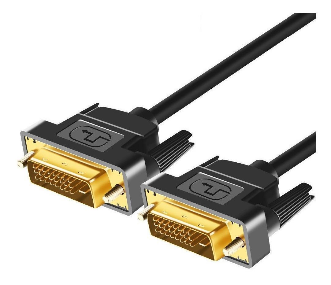 Cabo Dvi Para Dvi Dual Link 24+1 Macho Full Hd Profissional - SKU: PRDXCH447VY0NQG5