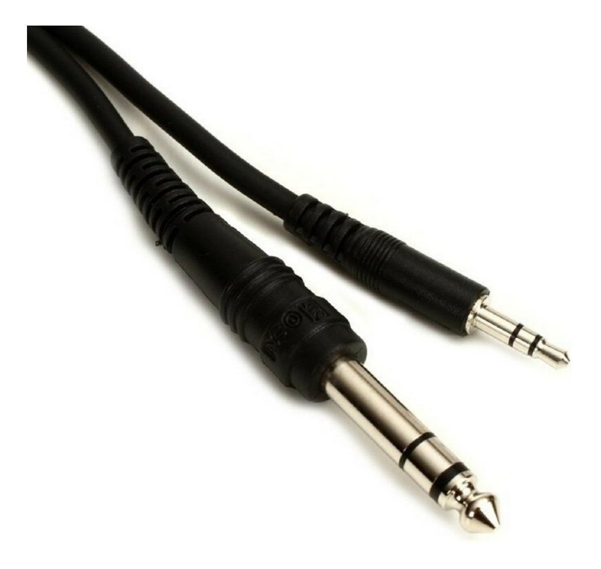 Cabo Adaptador Audio Auxiliar P2 Para P10 Stereo 1.5 Metros - SKU: PRDNI96G155QDAO7