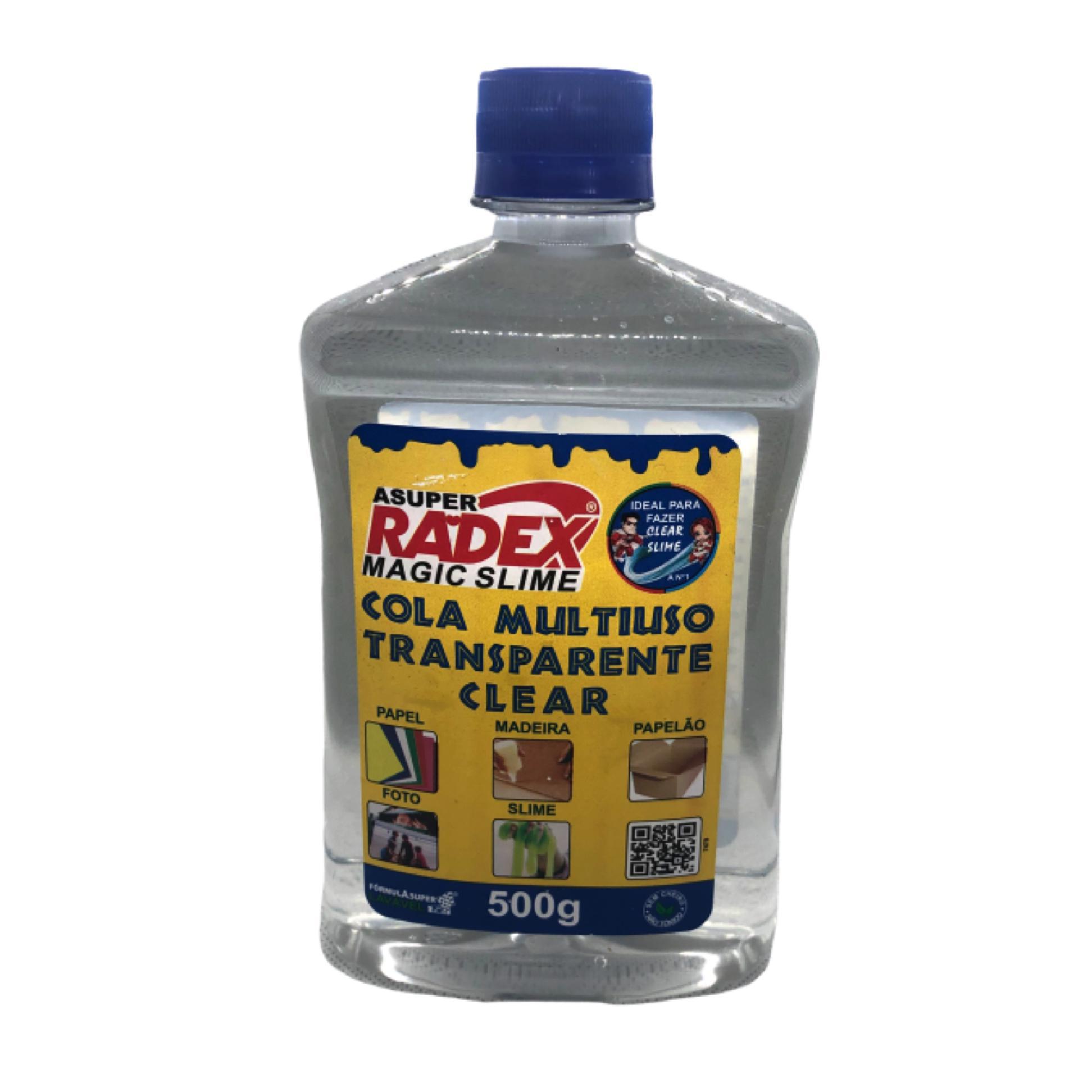 Cola Multiuso Transparente Clear Radex 500 Ml - SKU: PRDQ8Z6VS49Z0SVM
