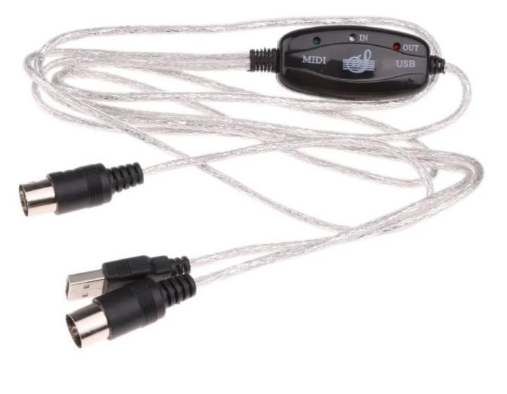 Cabo Adaptador Conversor Audio Midi Interface Usb Suporte - SKU: PRDLI5M4GW4I5QUX