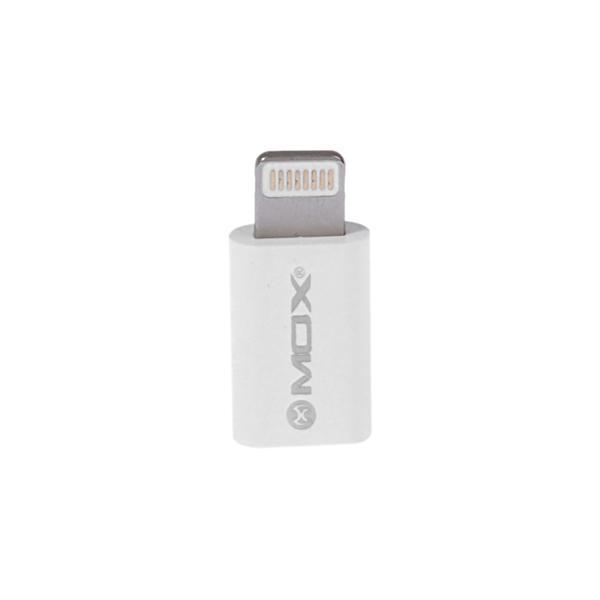 Adaptador Micro Usb Para Lightning Mox Mo-Pl01 - Branco - SKU: PRDG7H0ST7WGS9EV