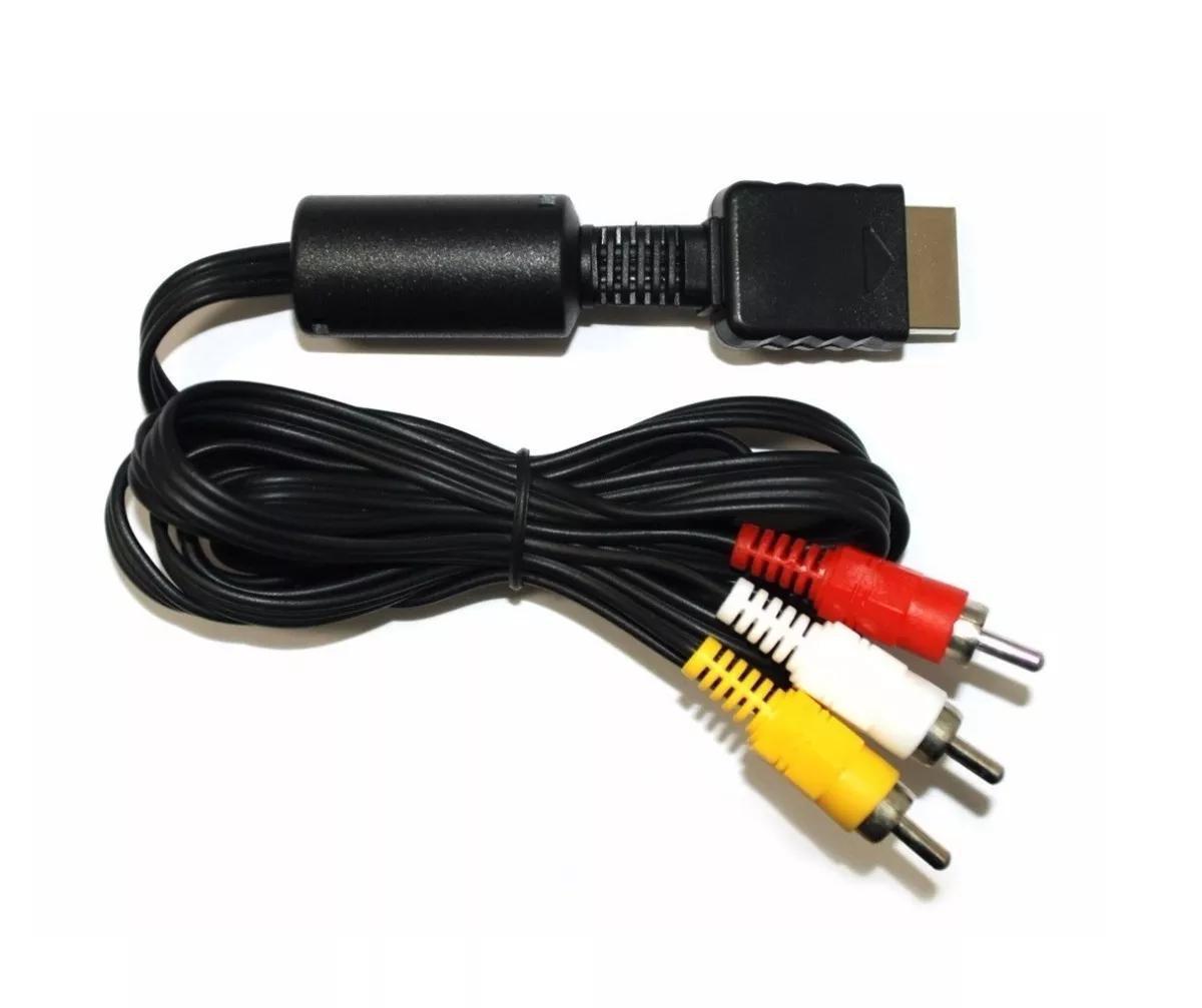 Cabo Av Audio/Vídeo Rca Para Playstation Ps3 Ps2 Ps1 Rca - SKU: PRDS3F539VHNLWCR
