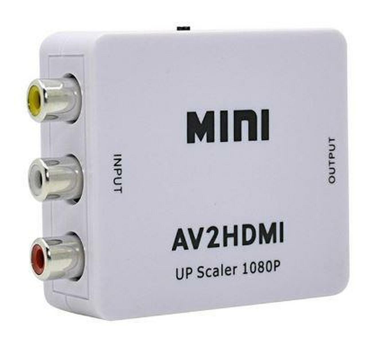 Conversor Adaptador Video Composto 3 Rca Av Para Hdmi - SKU: PRD02YQUHRNXKJPY