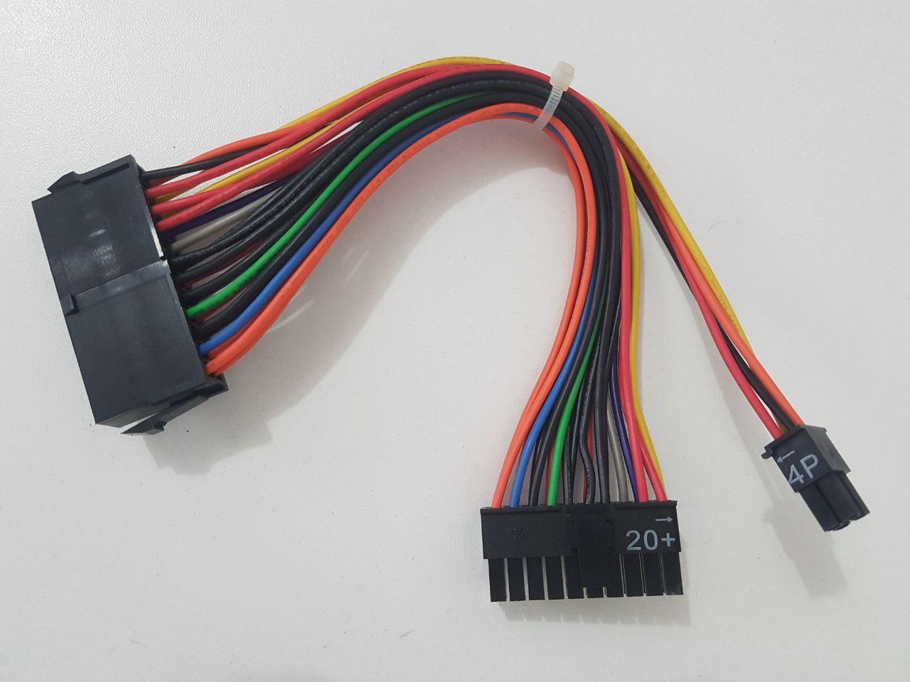 Cabo Adaptador Atx 24/24 E Extensor 20x24 Pinos 19cm - SKU: PRDQA2I69EVM3F9B