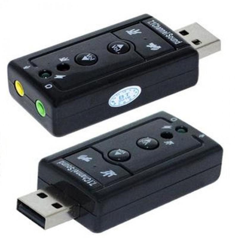 Cabo Adaptador De Som Usb 7.1 - SKU: PRDGF6YNNACXUMPY