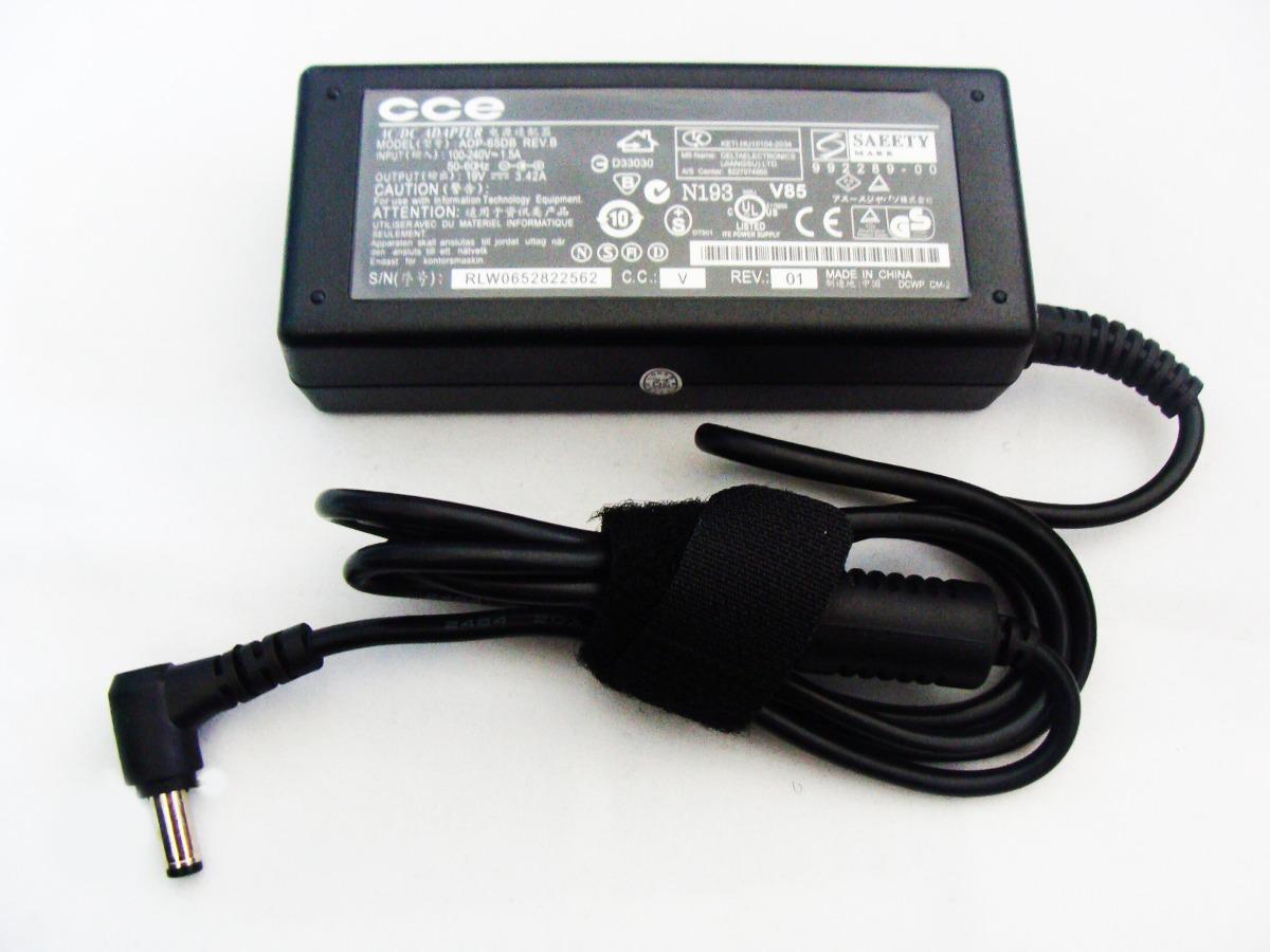Fonte Notebook Cce Compatível 19v 3.42a 5.52.5mm - SKU: PRDCMDZ5Y8BY4FXM