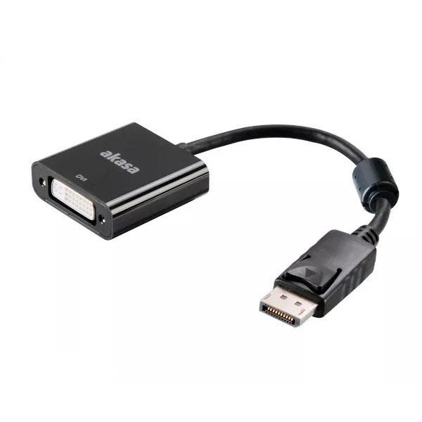 Conversor Adaptador Displayport Para Dvi Ativo Akasa - SKU: PRDXS1ORMR3M15IV