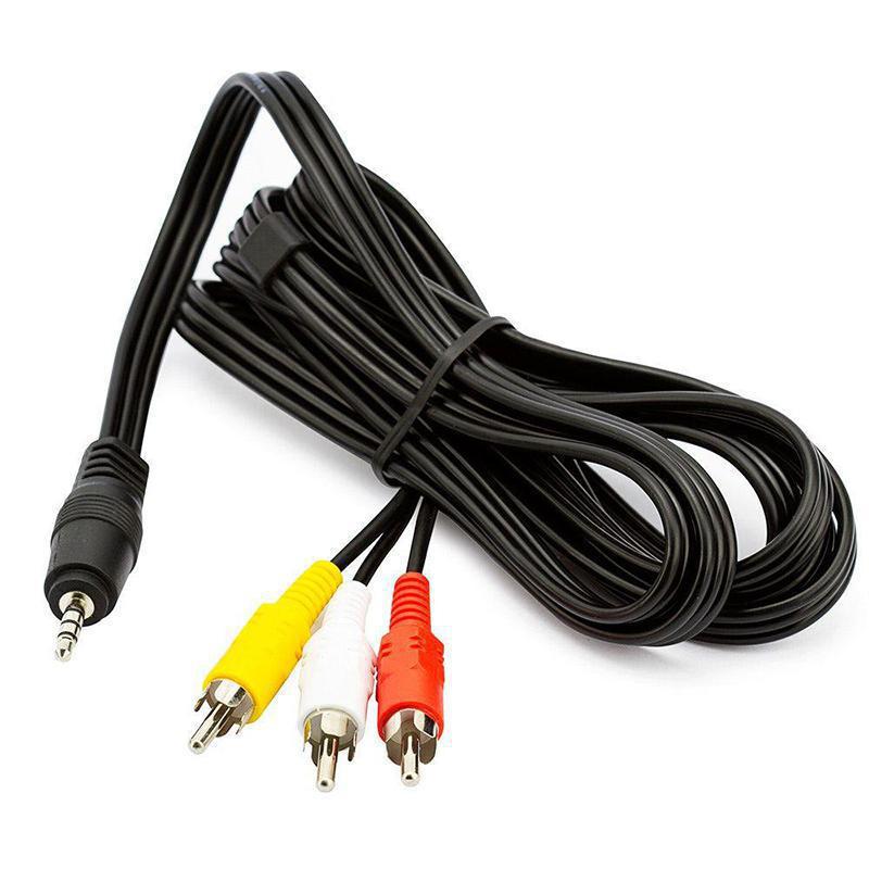 Cabo P2 X Av 3 Rca Tv Led Lcd Gps Dvd Receptores Audio Vídeo - SKU: PRD33XLVOJVTE0MR
