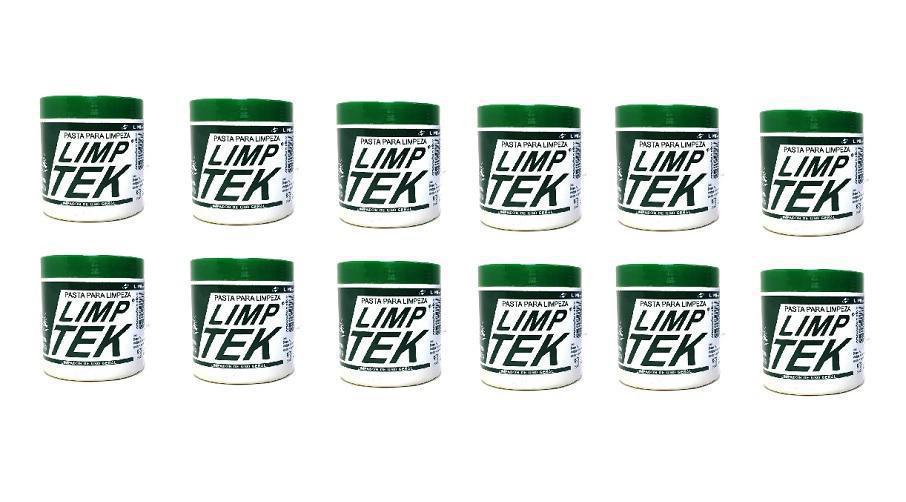 Kit 12 Pastas De Limpeza E Lavagem À Seco Limp Tek 500Gr - SKU: PRDBOTAB6J18QI98