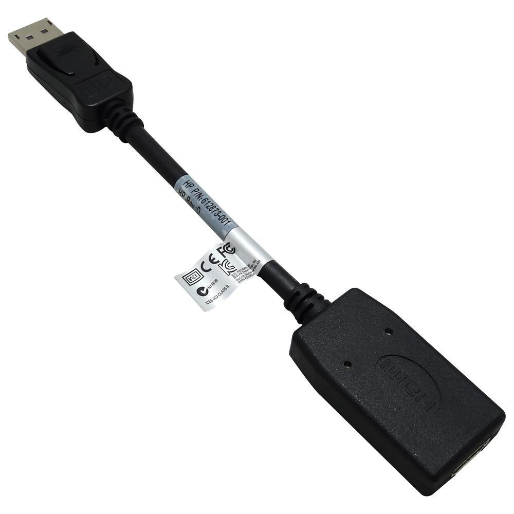 Adaptador Hp Display Port Dp Para Hdmi - 612873-001 - SKU: PRDQCY03C3SNOXZB