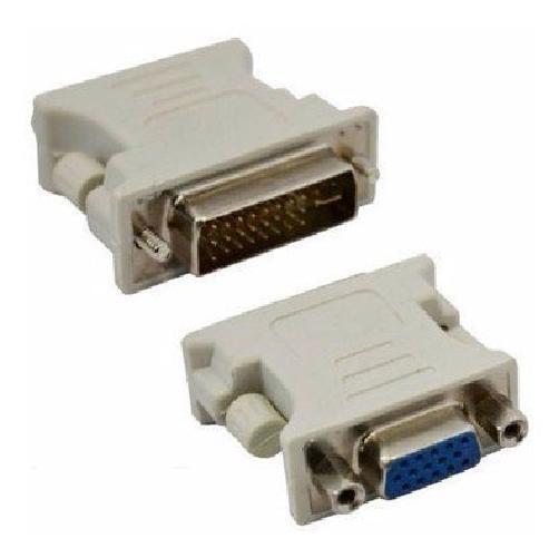 Adaptador Dvi 24+1 Pinos Macho Para Vga 15 Pinos Femea - SKU: PRDYD5UEJMFX3QTT