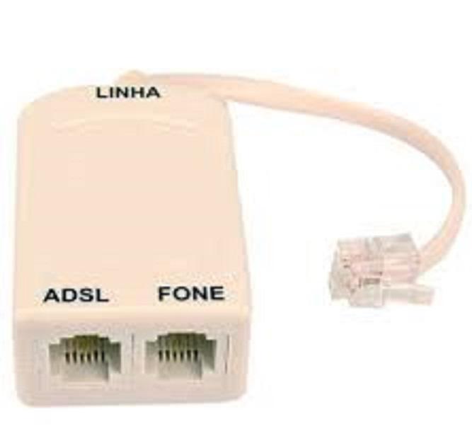 Kit 10 Filtro Adsl Telefone/Internet 2 Saidas - SKU: PRDHMA7RWRG4EX5L