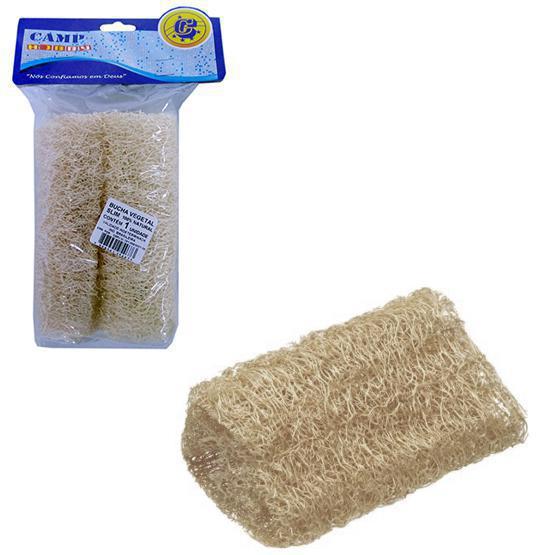 Esponja Vegetal Para Banho Slim 14X8,5Cm Na Solapa - SKU: PRDA7RX16X1C9U3A