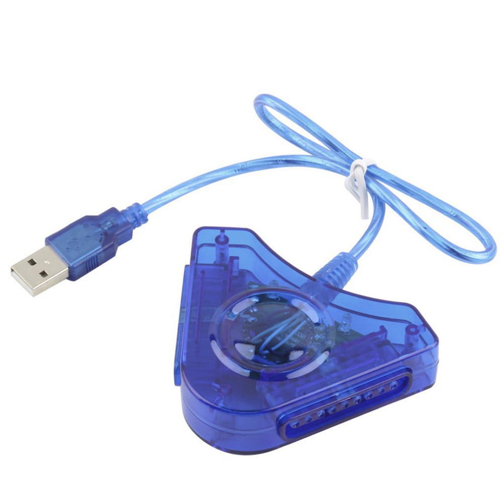 Adaptador Usb Duplo para Controles Ps2 E Ps1 Ligue No Pc - SKU: PRDYML5FLFCLSMC3