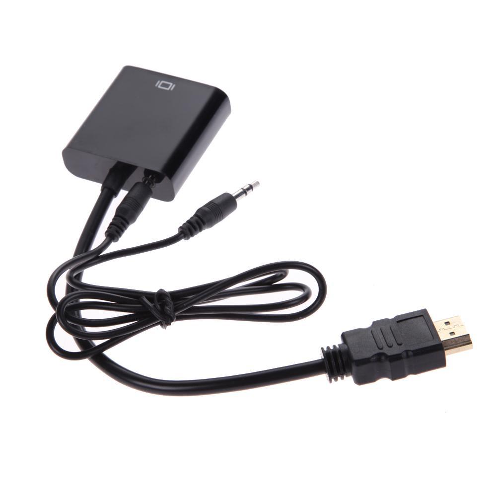 Conversor Adaptador Cabo HDMI para VGA com Áudio - SKU: PRDMW0EQF6CV4ZUS