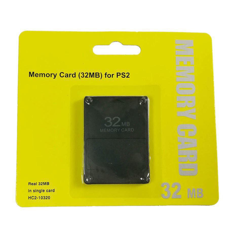 1 UNIDADE DO CARTÃO MEMORY CARD 32MB SONY PLAYSTATION PS2 MEMORIA GAMER - SKU: TTYRTUYIO