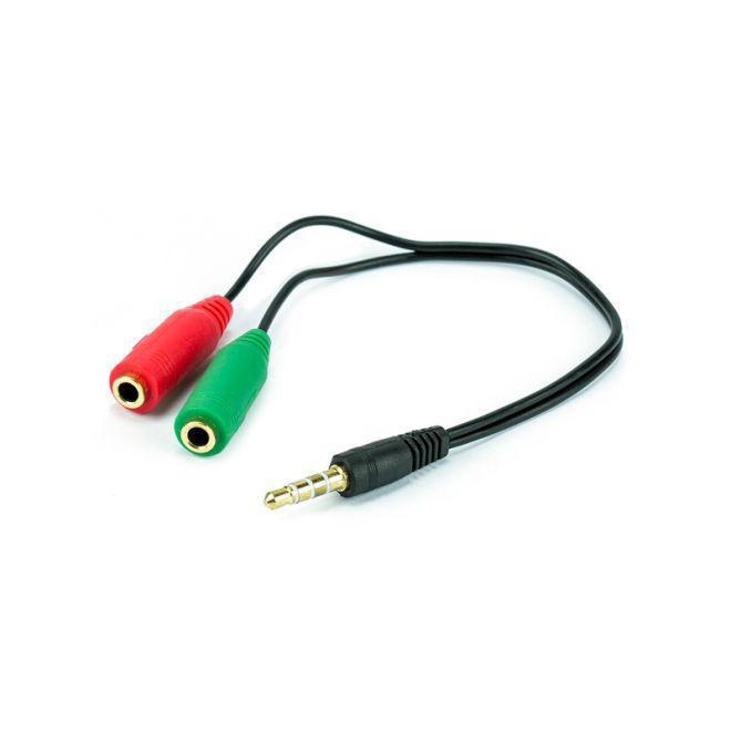 Cabos Adaptador Fone P3 Macho Para 2 P2 Fêmea Estéreo 10Und - SKU: PRD2VAHIH55V3EX9